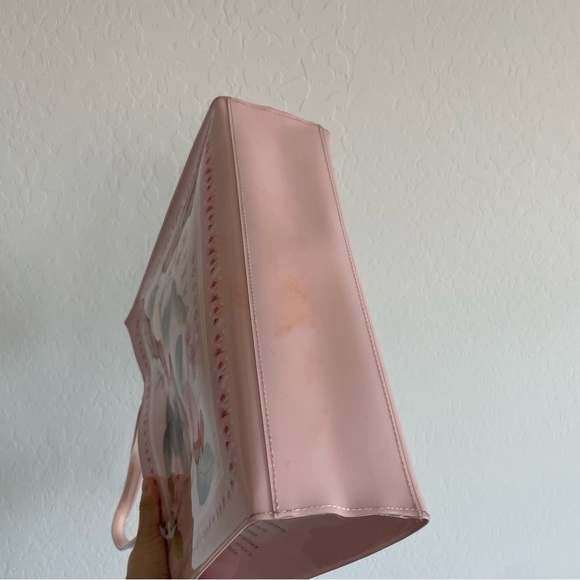 Ted Baker Pink Maecon Peach Blossom Floral Large Icon Tote - Picture 10 of 10